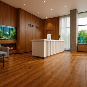 Beauflor, PVC podlaha - lino Ambient Antique Oak 026M, na mieru, šíře 2m,3m,4m, hnedá, bez podkladu, chodba / predsieň