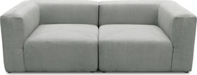 XXXLutz DVOJMIESTNA POHOVKA, textil, svetlosivá MID.YOU - Sedačky - 001776018411