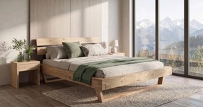 XXXLutz TRÁMOVÁ POSTEĽ, 180/200 cm, prírodná farba MID.YOU - Online Only spálne - 002178007301