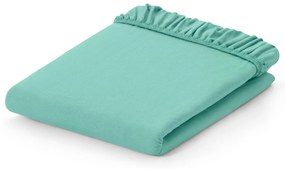 Džersejové napínacie prestieradlo, zelené, extra veľkosť