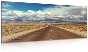 Obraz cesta v púšti Varianta: 100x50