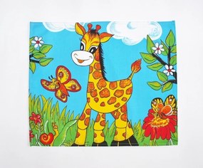 Detská desiatová podložka - Žirafa