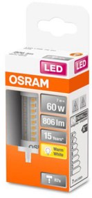 OSRAM LED žiarovka R7s 6,5W 2.700K