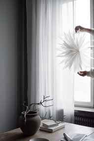 Watt & Veke Závesná svietiaca hviezda Liz White 50 cm