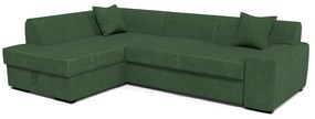 Rohová sedacia súprava Minos L Poso 14 zelená