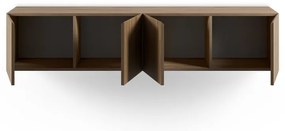 TV stolík v dekore duba v prírodnej farbe 180x38x35 cm Daroca – Marckeric