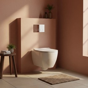 Tlačidlo k WC podomietkovým systémom REA HD K011A-Q, chróm