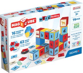 GEOMAG Magnetické kocky Magicube Word 79 kociek