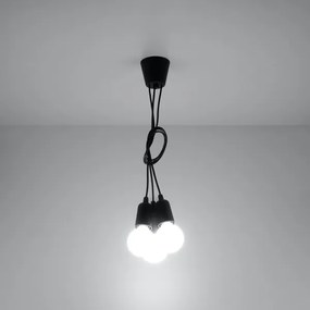 Luster na lanku DIEGO 3xE27/60W/230V
