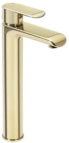 Umývadlová batéria vysoká Rea Bloom zlatá