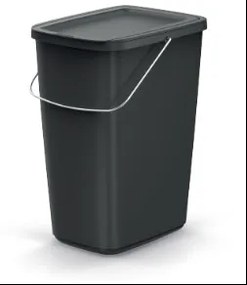 Odpadkový kôš COMPACTO FLAS 25 L čierny
