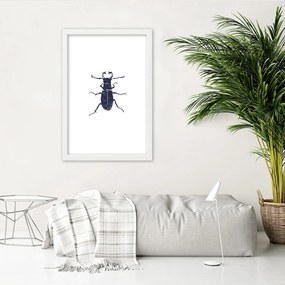 Gario Plagát Čierny chrobák Farba rámu: Bez rámu, Rozmery: 20 x 30 cm