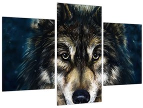 Obraz - Vlk (90x60 cm)