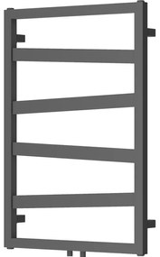 Mexen, Mexen Zoom dekoratívny kúpeľňový radiátor 770 x 530 mm, 275 W, antracit - W130-0770-530-00-66