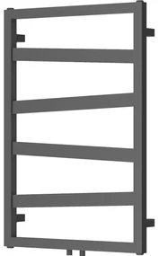 Mexen, Mexen Zoom dekoratívny kúpeľňový radiátor 770 x 530 mm, 275 W, antracit - W130-0770-530-00-66