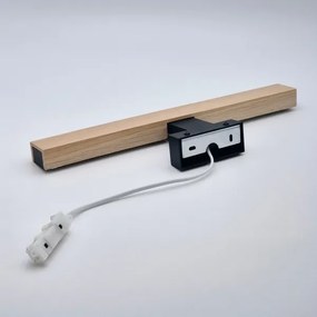 Brilagi-LED Kúpeľňové osvetlenie zrkadla WOODY MIRROR LED/8W/230V IP44 dub/čierna