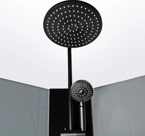Novoterm Hydromasážny box NV-Wega 90x90 čierny