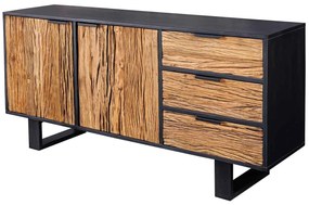 Dizajnová komoda Shark 150 cm mango / teak