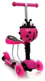 Ricokids Buggy fialová beruška + Darček Svietiaca lampička zajačik
