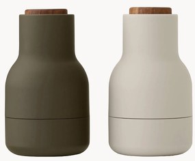 Súprava mlynčekov na soľ a korenie's drevenými vrchnákmi Bottle Grinder, 2 diely