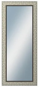 DANTIK - Zrkadlo v rámu, rozmer s rámom 50x120 cm z lišty PRAHA strieborná (2751)