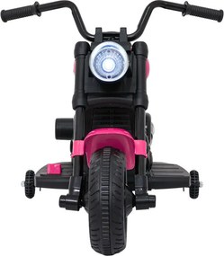 Elektrická motorka STAR ružová