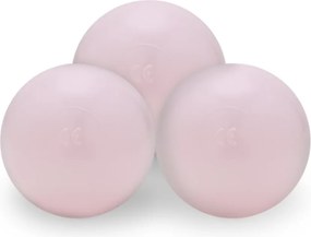 Suchý bazén pre deti 90 x 30 cm + 200 loptičiek - ružová