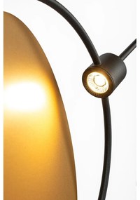 LED stmievateľné závesné svietidlo v okrovožltej a čiernej farbe Sirius – Zuiver