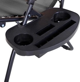 Relaxačné kreslo Avenberg PALMAS - sivá