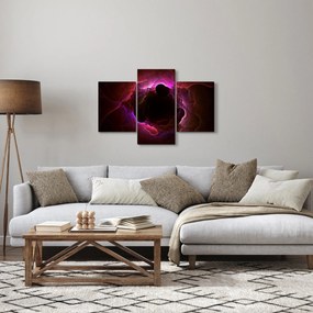 Obraz - abstrakcie mraku (90x60 cm)