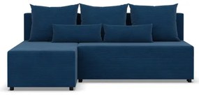 Rohová rozkladacia sedačka FERMO Poso granátová