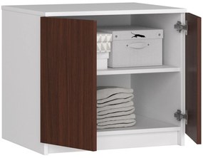 Nadstavba na skriňu Sashka II (biela + wenge). Vlastná spoľahlivá doprava až k Vám domov. 1071032