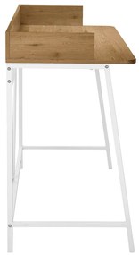 Pracovný stôl s doskou v dubovom dekore 50x120 cm Savona – Støraa