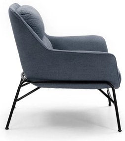 Modré kreslo Teulat Sadira