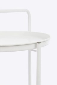 Oceľový servírovací stolík ø 44,5 cm Austin – Bizzotto