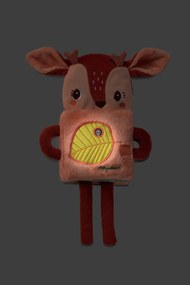 Lilliputiens - textilná knižka so svietiacim obrázkom - jelenček Stella