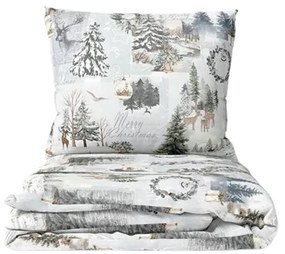 Bavlnené obliečky WINTER WHISPER farebné Rozmer obliečky: 70 x 90 cm | 140 x 200 cm