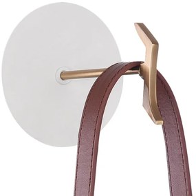 Klausen 101021 - Nástenná lampa MEMORY 1xG9/4W/230V biela/hnedá