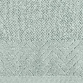 Dekorstudio Uterák LOREN so zamatovým okrajom - mätový Rozmer uteráku: 30x50cm