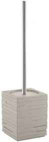 Gedy Gedy, QUADROTTO WC kefa na postavenie, tortora, QU3366