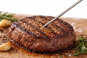 Teplomer so sondou na grilovanie BestBerg BBBQ-20TS / strieborná