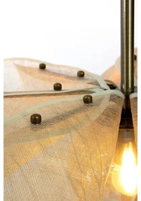 Markslöjd 108661 - Luster na lanku STYRKA 1xE27/40W/230V pr. 75 cm béžová