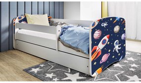 Detská posteľ Babydreams vesmír biela