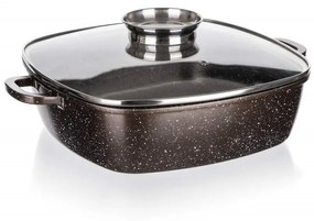 Banquet Pekáč s nepriľnavým povrchom PREMIUM Dark Brown 28 x 28 x 8 cm