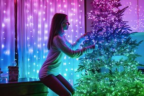 Twinkly Inteligentná LED svetelná reťaz Twinkly Strings Multicolor + White - 250 žiaroviek