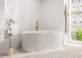 Hansgrohe Tecturis E, páková vaňová voľne stojaca batéria na podlahu, kartáčovaný bronz, HAN-73445140