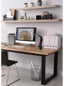 Eglo 97914 - LED Stolná lampa COGNOLI LED/3,2W/230V čierna