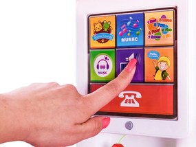 JOKOMISIADA Interaktívna detská kuchynka CHLADNIČKA + príslušenstvo ZA2196