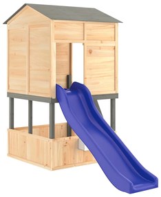 Vonkajšia súprava na hranie masívna jedľa