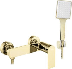 Rea Storm, nástenná sprchová batéria, zlatá, REA-B9984